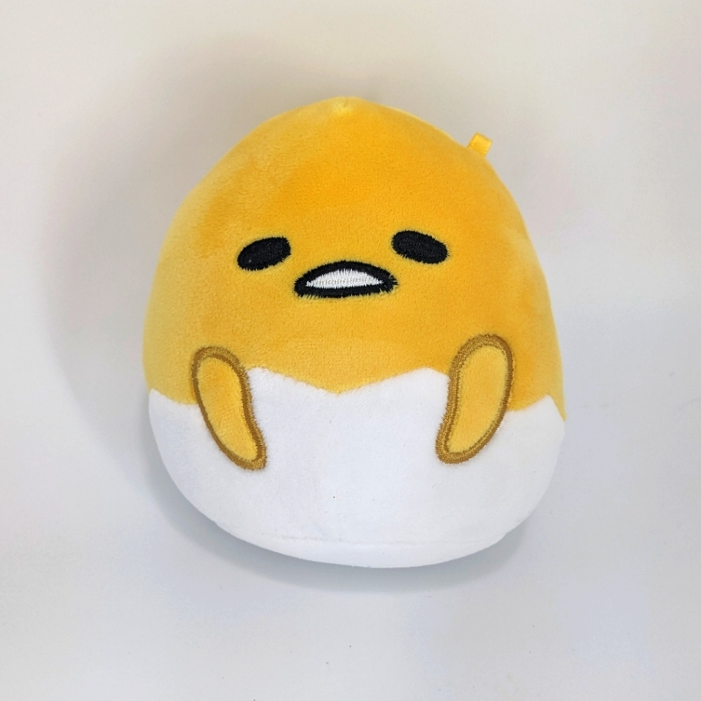 Sanrio Gudetama Squishmallows Egg Plushie 5"